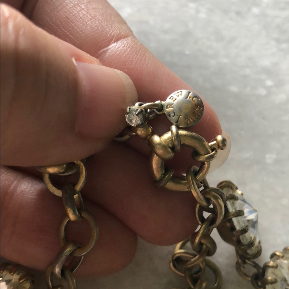 J. Crew Venus Flytrap Crystal Statement Necklace - image 6